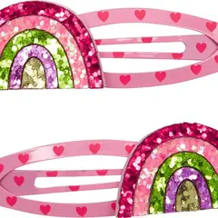 Haarclips Glitzer-Regenbogen - Prinzessin Lillifee
