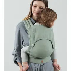 Isara Quick Half Buckle Carrier Sage Green Linen